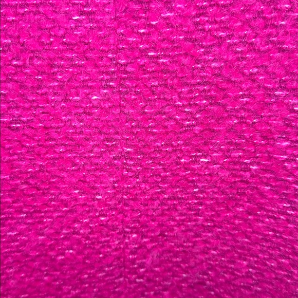 Mango Pink Tweed Jacket with Jewel Buttons, Size XS - Picture 9 of 13